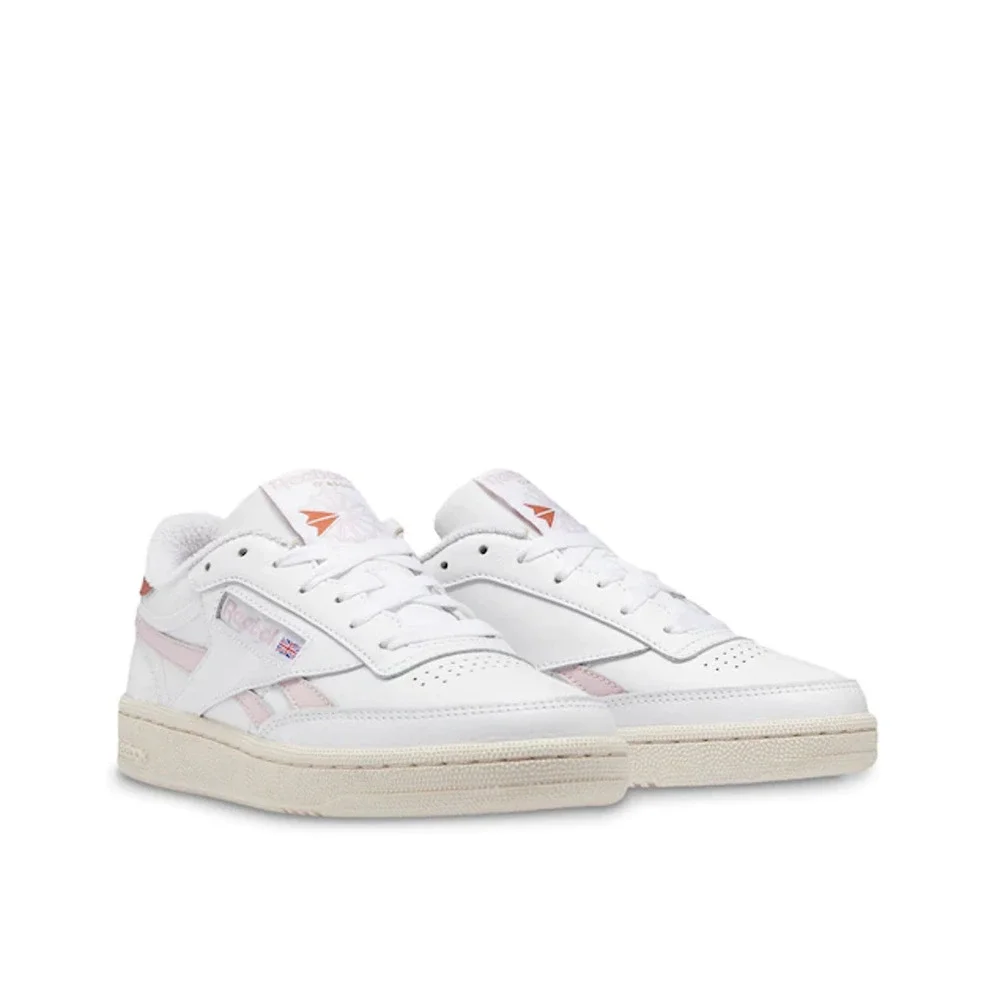 Reebok Women's Club C 85 Sneaker White/Pink ( FTWWHT/FROBER/BAKEAR) 8‎